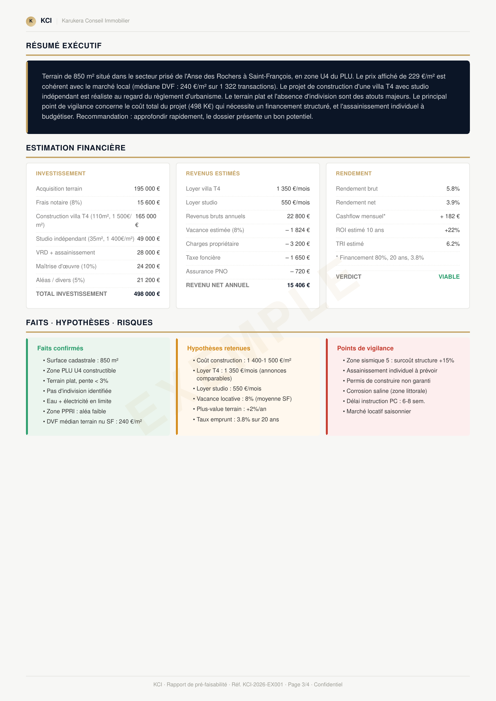 Complète — Financier