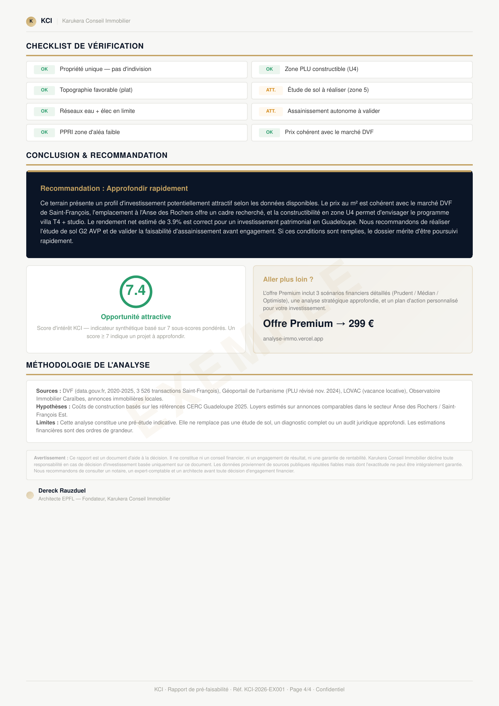 Complète — Checklist