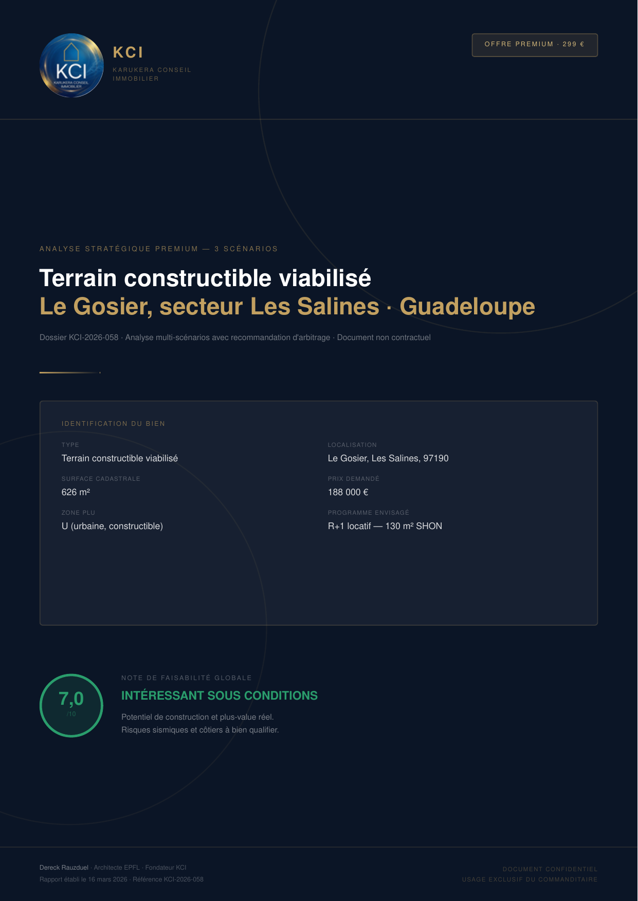 Premium — Couverture